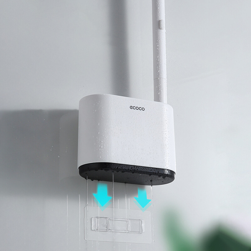 IZEFS ühekordselt kasutatav tualetthari puhastusvedelikuga seinale kinnitatav puhastustööriist vannitoa vahetusharjapea Wc tarvikutele