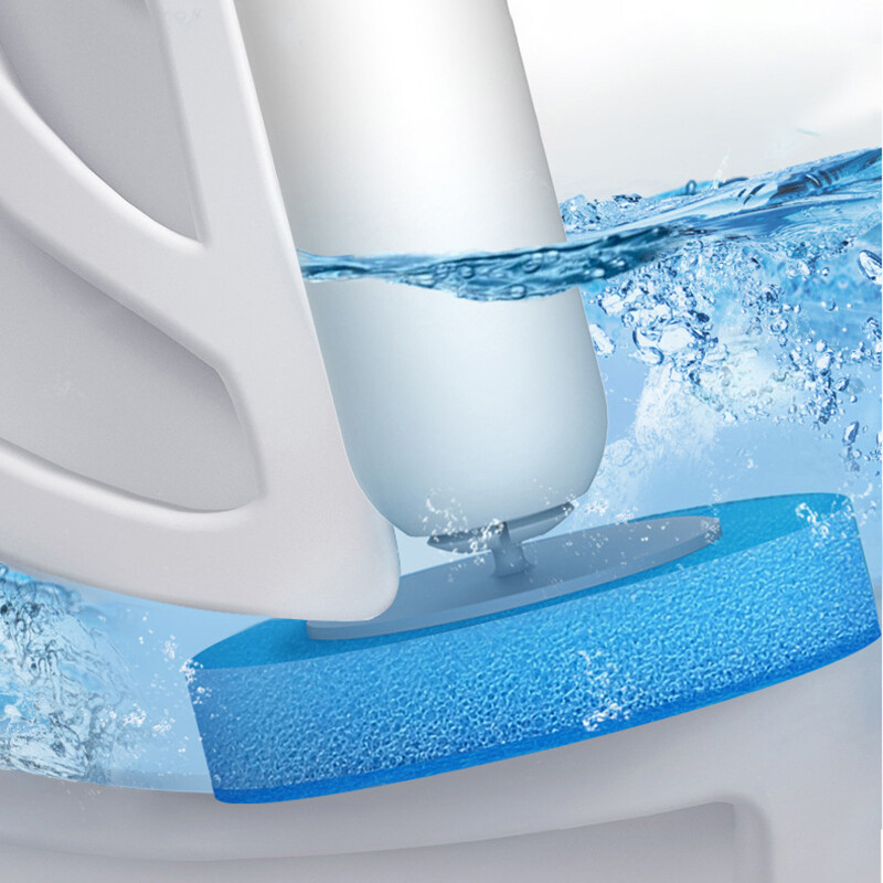 IZEFS ühekordselt kasutatav tualetthari puhastusvedelikuga seinale kinnitatav puhastustööriist vannitoa vahetusharjapea Wc tarvikutele