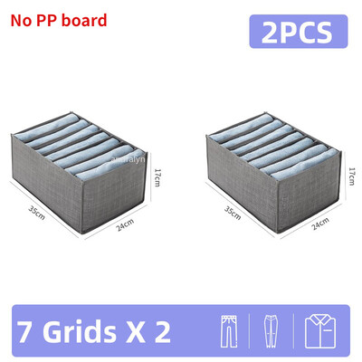 Garderoba Organizator haine pantaloni blugi Cutie de depozitare dulap sertare Organizator pentru lenjerie intima sutien șosete tricouri organizatoare depozitare