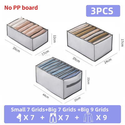 Garderoba Organizator haine pantaloni blugi Cutie de depozitare dulap sertare Organizator pentru lenjerie intima sutien șosete tricouri organizatoare depozitare