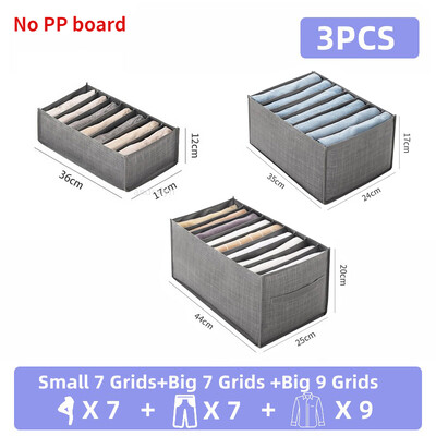 Garderoba Organizator haine pantaloni blugi Cutie de depozitare dulap sertare Organizator pentru lenjerie intima sutien șosete tricouri organizatoare depozitare