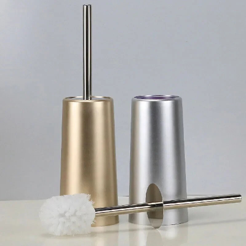 Perie de toaletă aurie cu suport Perie WC Kit perie de curățare baie Accesorii pentru baie Curățarea podelei de uz casnic