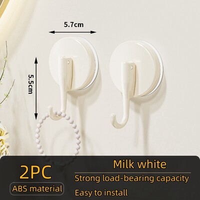 Siurbtuko kablys, daugkartinio naudojimo, didelio našumo vakuuminio siurbimo puodelio kabliukas, stiklinis virtuvinio vonios rankšluosčio kabliukas