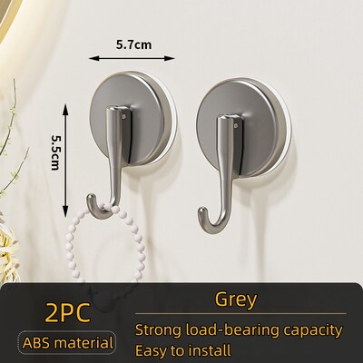 Siurbtuko kablys, daugkartinio naudojimo, didelio našumo vakuuminio siurbimo puodelio kabliukas, stiklinis virtuvinio vonios rankšluosčio kabliukas