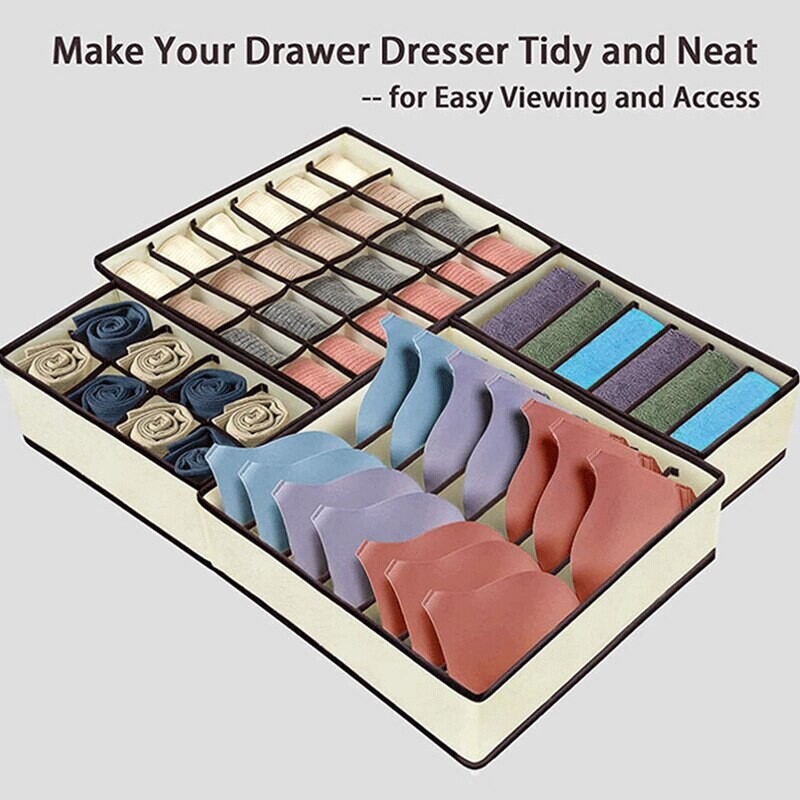 07.06.24 Grid Hoiukast Beež Aluspesu Hoiukast Neljaosaline Soki Säilitus Kangas Rinnahoidja Hoiukast