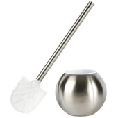 Tualeto šepetys ir laikiklis, 1 pakuotė 304 nerūdijančio plieno tualeto šepetys ir laikiklis vonios kambariui vonios tualetui - Ergonomiškas