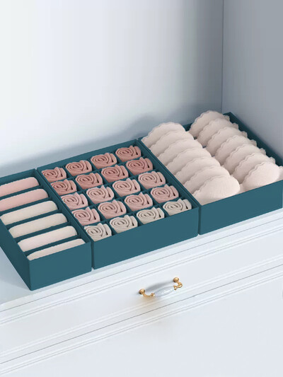 3kom/Set -Donje rublje Grudnjak Čarape Kutija za pohranu Organizator za odjeću Kutija za ormarić Organizator za ladice Organizator za donje rublje Kutija za odlaganje Ormar Organi