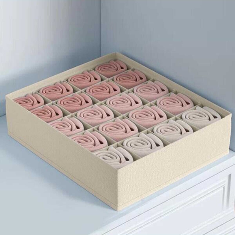 3kom/Set -Donje rublje Grudnjak Čarape Kutija za pohranu Organizator za odjeću Kutija za ormarić Organizator za ladice Organizator za donje rublje Kutija za odlaganje Ormar Organi