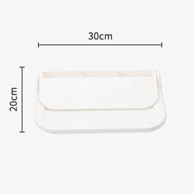 Kokkupandav seinariiul, stantsivaba seinale kinnitatav plastist ujuv riiul Kodumajapidamiste vannituba WC-rätikute hoiustamisriiul