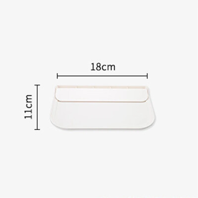 Kokkupandav seinariiul, stantsivaba seinale kinnitatav plastist ujuv riiul Kodumajapidamiste vannituba WC-rätikute hoiustamisriiul