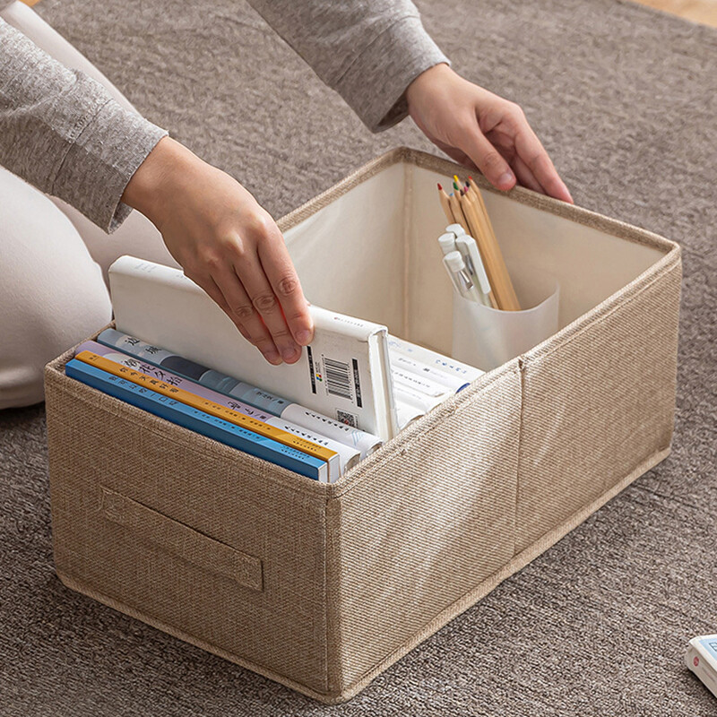 Didelė trimatė drabužių spinta audinio laikymo dėžutė rūbų džinsų laikymo dėžutė stalčiaus tipo buitinė sulankstoma laikymo dėžutė