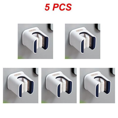 Mopihoidja Isekleepuv harjaalus Seinale paigaldatav mopi tugi pühkimishari konks Hoiukorraldaja Vannitoa köögitarvikud