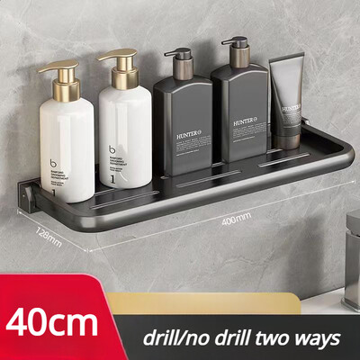 Multifunktsionaalne kokkupandav vannitoariiul Punch-free šampoon dušš äravoolu hoiuriiul Seinale paigaldatav köögivannitoa korraldaja