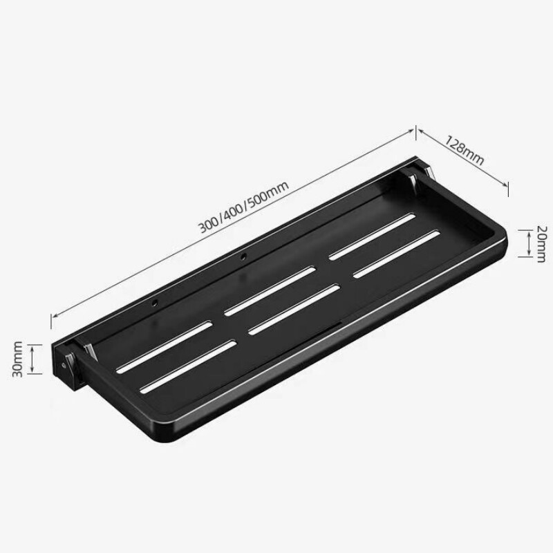 Multifunktsionaalne kokkupandav vannitoariiul Punch-free šampoon dušš äravoolu hoiuriiul Seinale paigaldatav köögivannitoa korraldaja