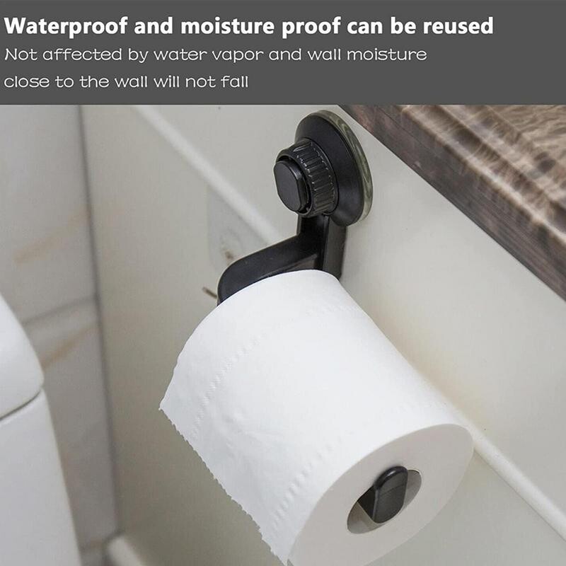 Vakum Držač ručnika Stalak za toaletni papir S vakuumom Stalak za ručnike bez bušenja Za maramice Ručnici za suđe Stalak za ručnike