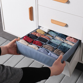 Socks Organizer Εσώρουχα Σουτιέν Κουτί αποθήκευσης Ντουλάπι Συρτάρι Organizer Για Γραβάτες Ρούχα Ντουλάπα Οργάνωση Ρούχα Διαχωριστικό Ντουλάπας