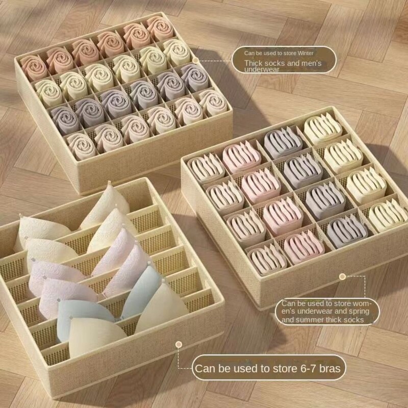 Donje rublje Grudnjak Kutija za pohranu Gaćice Čarape Kutije za pohranu Spavaća soba Ormar Organizator za odjeću Ladice Torbica za odvajanje