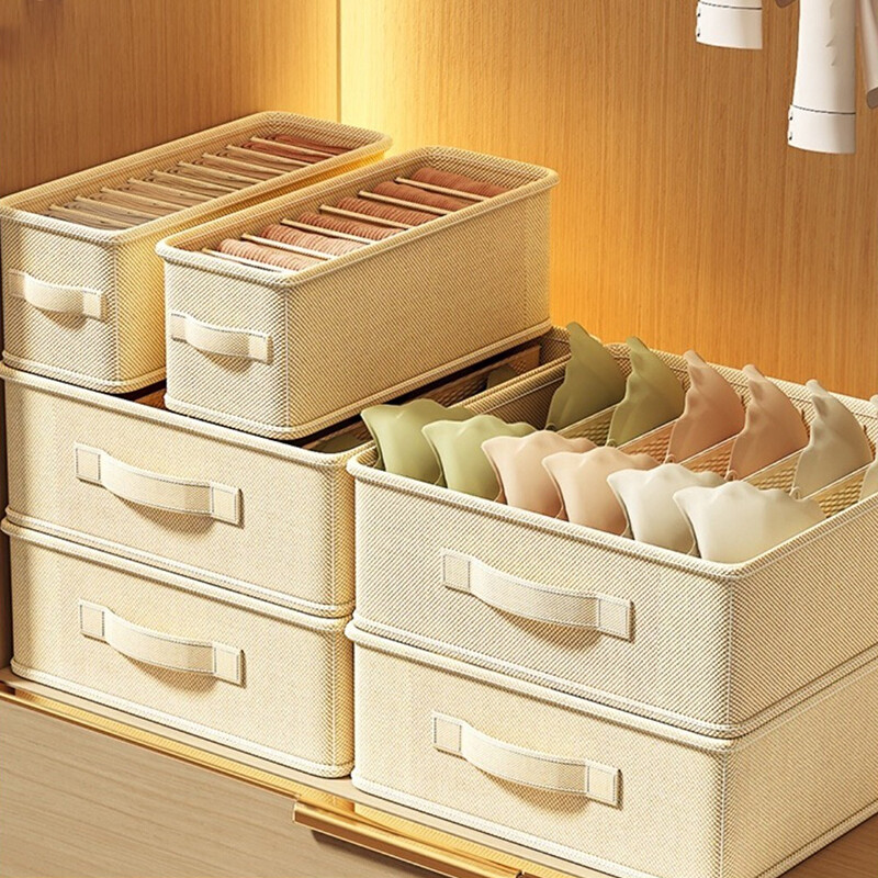 Kokkupandav aluspesu organiseerija kapid sahtli aluspesu hoiukarp kõvad sokid rinnahoidja organiseerija kapp riiete hoiuruumid