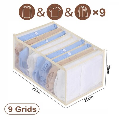 Apatiniai marškinėliai megztiniai laikymo spintelės stalčių tvarkyklės storos kelnės Drabužių laikymo dėžutė Drabužių spinta Drabužių laikymo organizatorius