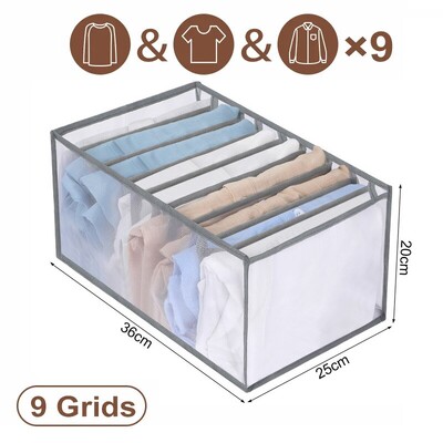 Apatiniai marškinėliai megztiniai laikymo spintelės stalčių tvarkyklės storos kelnės Drabužių laikymo dėžutė Drabužių spinta Drabužių laikymo organizatorius