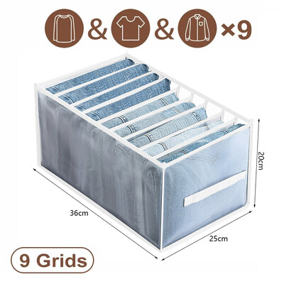 Apatiniai marškinėliai megztiniai laikymo spintelės stalčių tvarkyklės storos kelnės Drabužių laikymo dėžutė Drabužių spinta Drabužių laikymo organizatorius