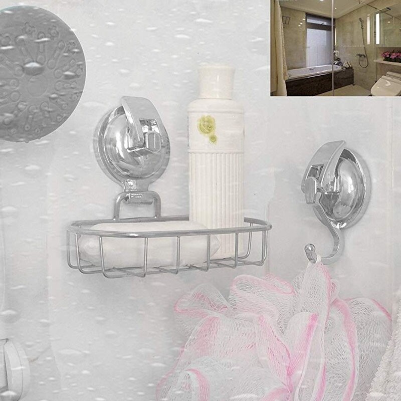 Tugevad vaakum-iminapp konksud (4 pakki) köögis vannitoas tualettruumis