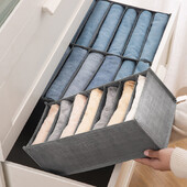 Püksid Teksad Hoiukast Riided Korraldaja kappides sahtlites Aluspesu organiseerijad Garderoobikorraldajad Rinnahoidja Sokid Korraldaja