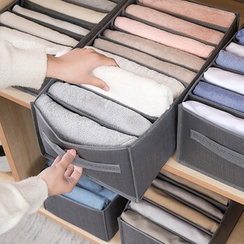 Παντελόνι Jeans Storage Box Οργανωτής ρούχων σε ντουλάπια συρτάρια Οργανωτές για εσώρουχα Οργανωτή ντουλάπας Σουτιέν Κάλτσες Organizer