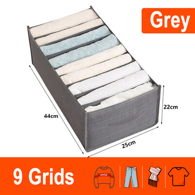 Püksid Teksad Hoiukast Riided Korraldaja kappides sahtlites Aluspesu organiseerijad Garderoobikorraldajad Rinnahoidja Sokid Korraldaja