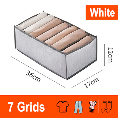 Püksid Teksad Hoiukast Riided Korraldaja kappides sahtlites Aluspesu organiseerijad Garderoobikorraldajad Rinnahoidja Sokid Korraldaja
