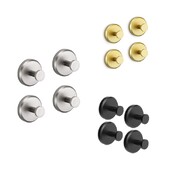 4 vnt. be gręžimo kabliukai dušo kabliukai vonios stiklinių durų siena 304 drabužiai kabliukai kabliukai vonios rankšluosčių drabužiai