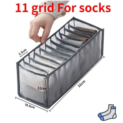 Jagajad Sahtel Riidekapp Koduriided Teksad Hoiukarbid Võrkvõrkkott Kapp Organiseerija Kokkupandav aluspesu Beebiriidest sokipüksid