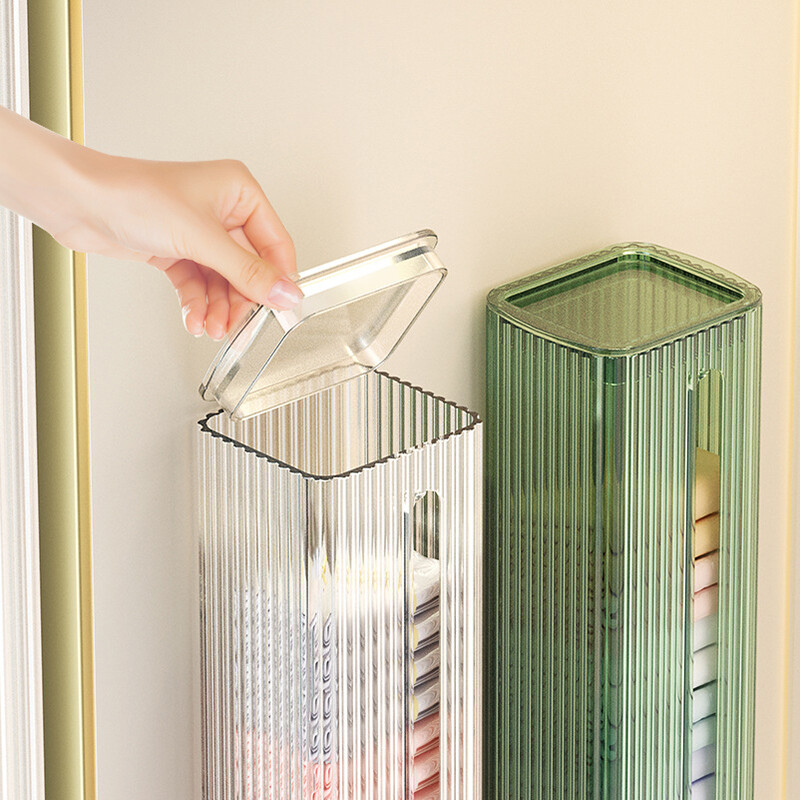 Aluspükste aluspesu ja sokkide hoiustamiskarp, seinale riputatav hoiuhoidik, köögiprügi kilekoti jaotur, kodu