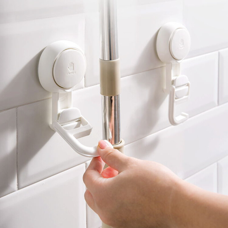 Mopikonks Punch-free paigaldusriiul, hoiustamise imikork Tugev laager Seinale paigaldatud nõgusa-kumera seina jaoks Veekindel 2023