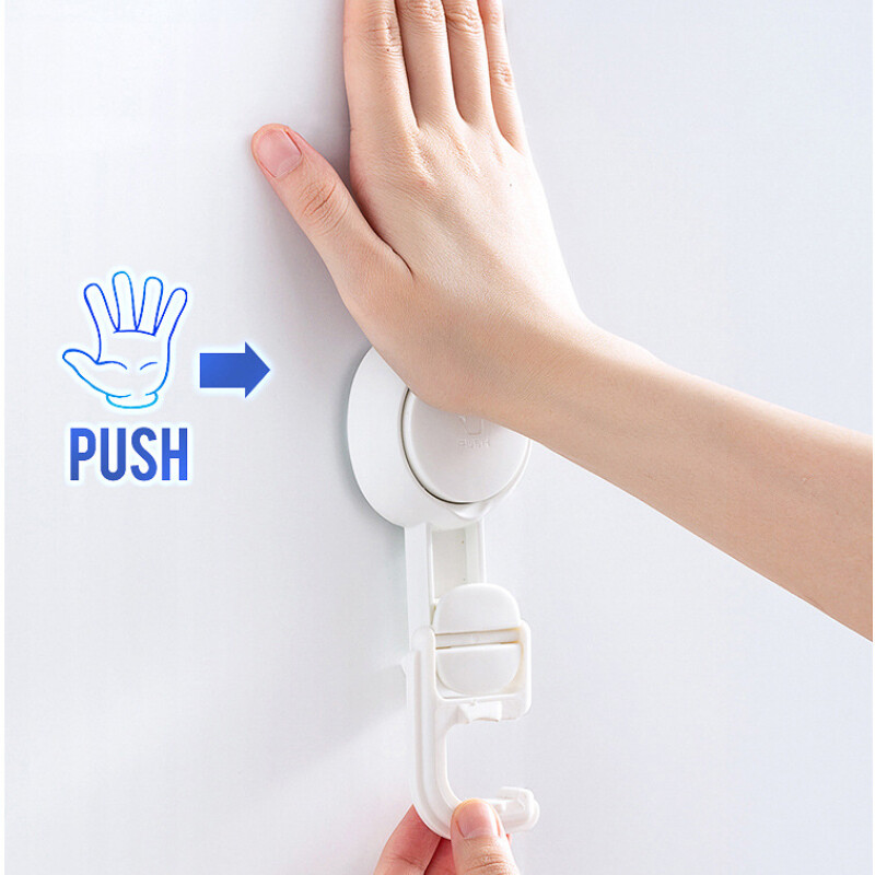 Mopikonks Punch-free paigaldusriiul, hoiustamise imikork Tugev laager Seinale paigaldatud nõgusa-kumera seina jaoks Veekindel 2023