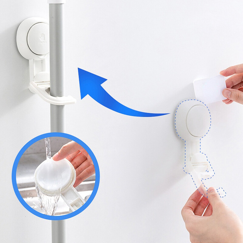 Mopikonks Punch-free paigaldusriiul, hoiustamise imikork Tugev laager Seinale paigaldatud nõgusa-kumera seina jaoks Veekindel 2023