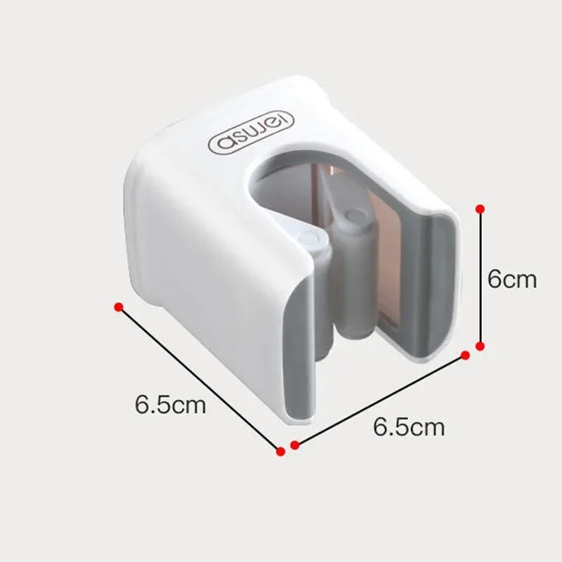 Στήριγμα σφουγγαρίστρας Αυτοκόλλητη βάση σκούπας Επιτοίχια στήριξη σφουγγαρίστρας Βούρτσα σκουπίσματος Γάντζος αποθήκευσης Organizer μπάνιου Αξεσουάρ κουζίνας