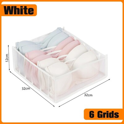 3-σε-1 υφασμάτινες κάλτσες εσωρούχων Συρτάρι Organizer Κουτί οικιακής χρήσης Ντουλάπα κουτί αποθήκευσης Πτυσσόμενο βαμβακερό λινό μοντέρνο απλό στυλ