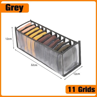 3-σε-1 υφασμάτινες κάλτσες εσωρούχων Συρτάρι Organizer Κουτί οικιακής χρήσης Ντουλάπα κουτί αποθήκευσης Πτυσσόμενο βαμβακερό λινό μοντέρνο απλό στυλ