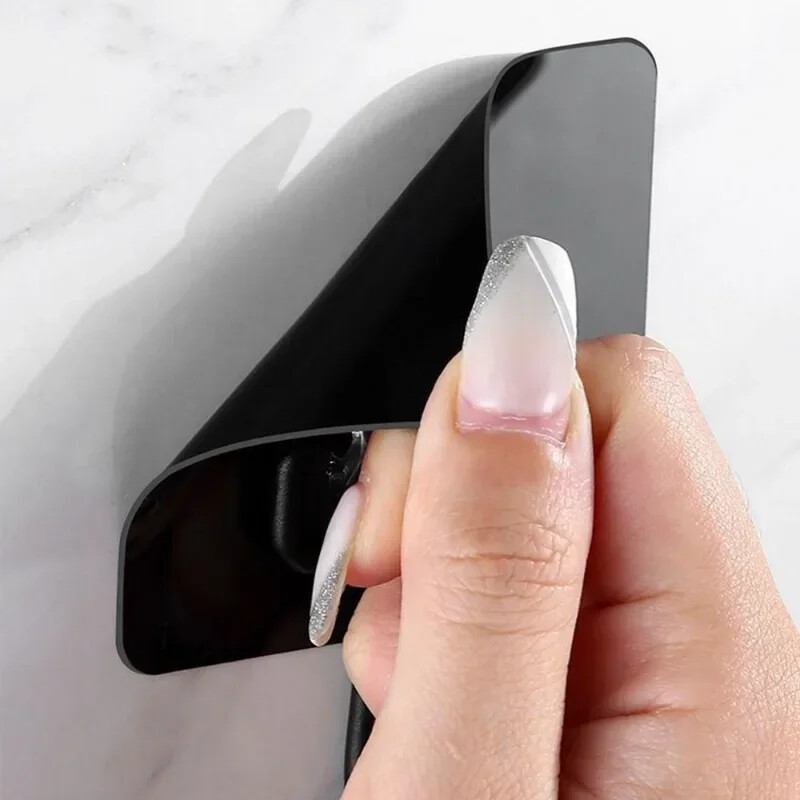 20/1 tk isekleepuv konks veekindel PVC tugevast metallist konksu seinahoidik ukse käterätikuivati köök vannitoa hoiustamise korraldaja