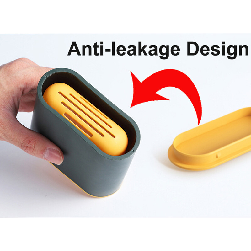 Perie de toaletă din silicon negru, cu cap plat, peri moi, perie albă, cu set de suport pentru uscare rapidă, pentru instrumente de accesorii pentru baie