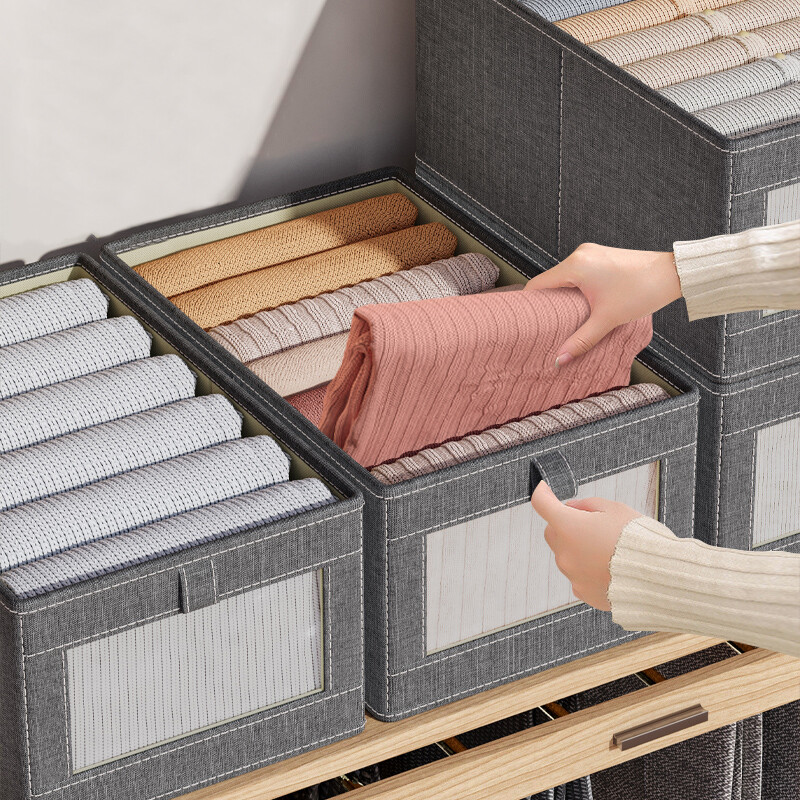 Rinnahoidja Aluspesu Korraldaja Kapp Sahtel Sokid Korralduskarp koos PP-tahvliga Püksid Riidekapp Riidehoidja Kokkupandav