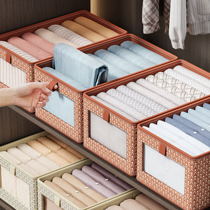 Rinnahoidja Aluspesu Korraldaja Kapp Sahtel Sokid Korralduskarp koos PP-tahvliga Püksid Riidekapp Riidehoidja Kokkupandav