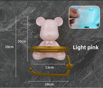 Plastikust multifilmi karukuju paberirull vannitoarullihoidja jaoks, laste käterätikuhoidja pliiatsihoidja ja elutoa kaunistus