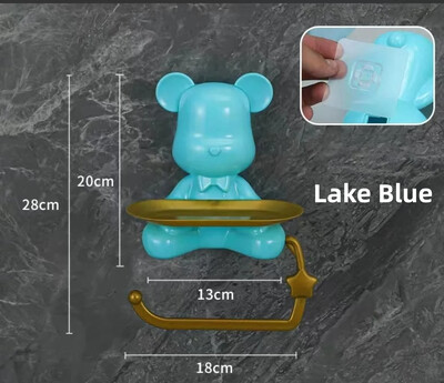 Plastikust multifilmi karukuju paberirull vannitoarullihoidja jaoks, laste käterätikuhoidja pliiatsihoidja ja elutoa kaunistus