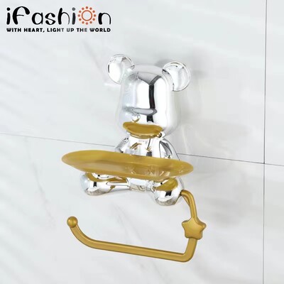 Plastikust multifilmi karukuju paberirull vannitoarullihoidja jaoks, laste käterätikuhoidja pliiatsihoidja ja elutoa kaunistus