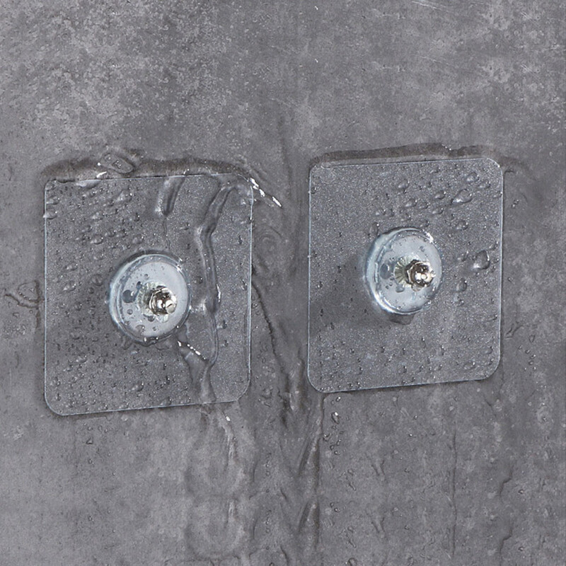 10 KOM. Naljepnica s vijcima bez tragova Samoljepljive naljepnice s vijcima bez bušenja Zidna naljepnica Kukica za slike Držač za čavle Vješalica za vrata