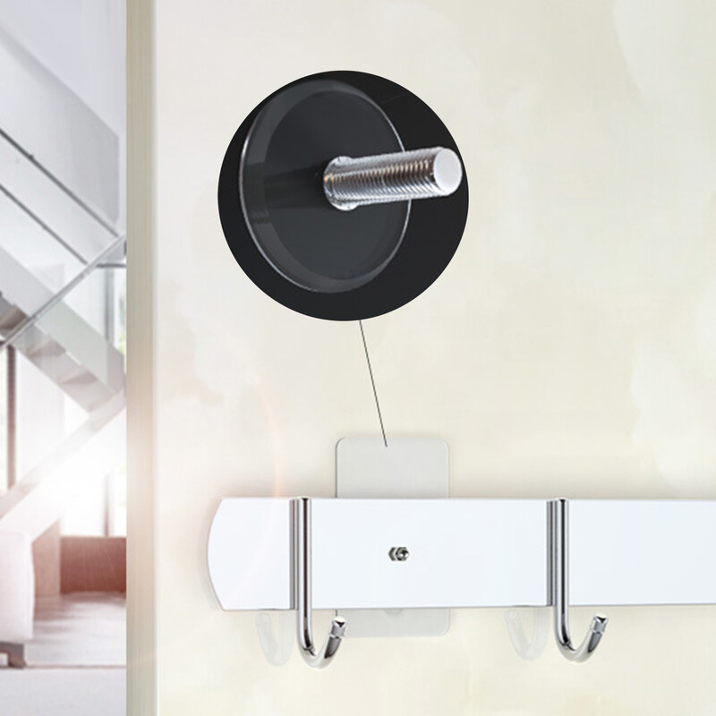 10 KOM. Naljepnica s vijcima bez tragova Samoljepljive naljepnice s vijcima bez bušenja Zidna naljepnica Kukica za slike Držač za čavle Vješalica za vrata