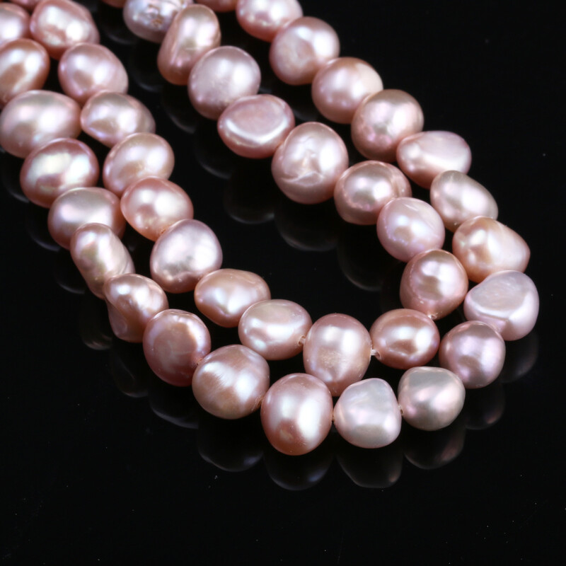 Išskirtiniai natūralūs gėlo vandens dvipusiai perlų karoliukai, skirti „pasidaryk pats“ papuošalų aksesuarams, rankų darbo papuošalų gamybai 