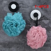 1 ~ 4 TK Vannitoa konks, mulgustamist ei sisalda plastist imikork konks Vannitoas hoiuruum Universaalne konks vaakum seinakinnitus